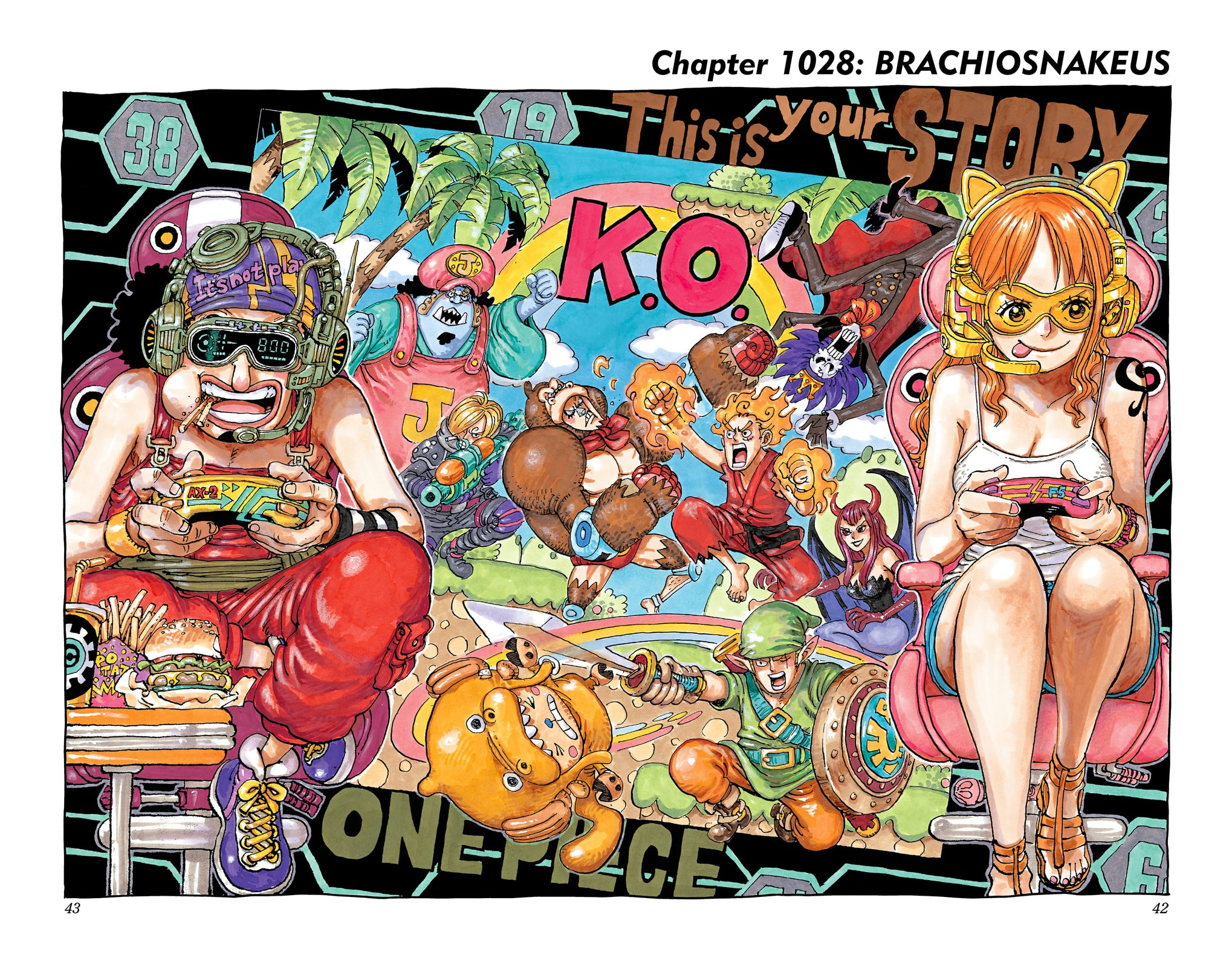 One Piece Digital Colored Chapter 1028 image 01